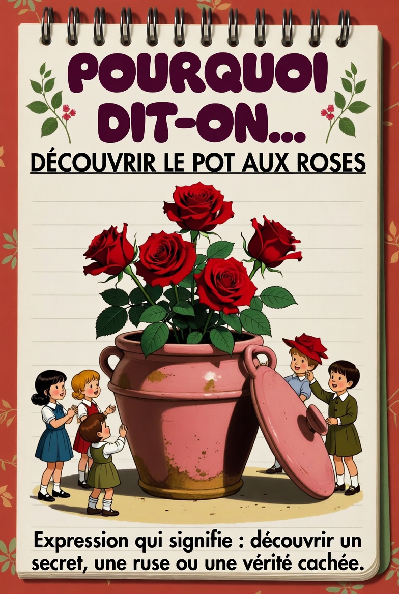 POURQUOI DIT-ON…Découvrir le pot aux roses